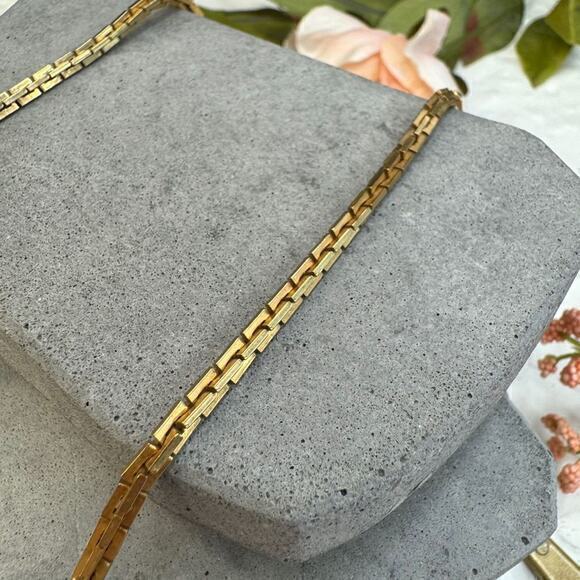 Sarah Coventry Gold‎ Plated Chain Necklace - Picture 3 of 7